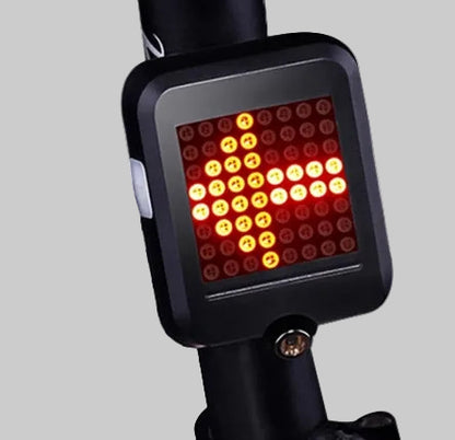 Feu arrière vélo LED intelligent automatique rechargeable USB