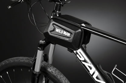 Sac vélo rigide étanche support téléphone cadre écran tactile