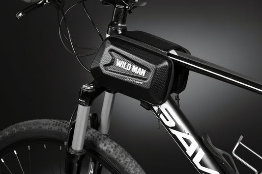 Sac vélo rigide étanche support téléphone cadre écran tactile