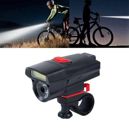 Lampe vélo LED COB avant puissante étanche éclairage vélo