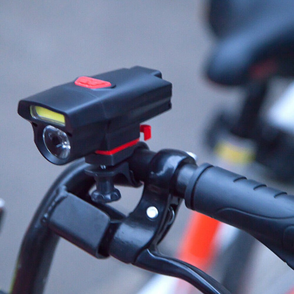 Lampe vélo LED COB avant puissante étanche éclairage vélo