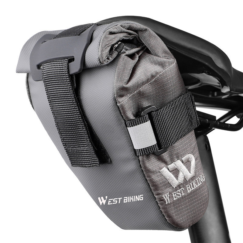 Sac arrière vélo étanche fixation selle rangement compact