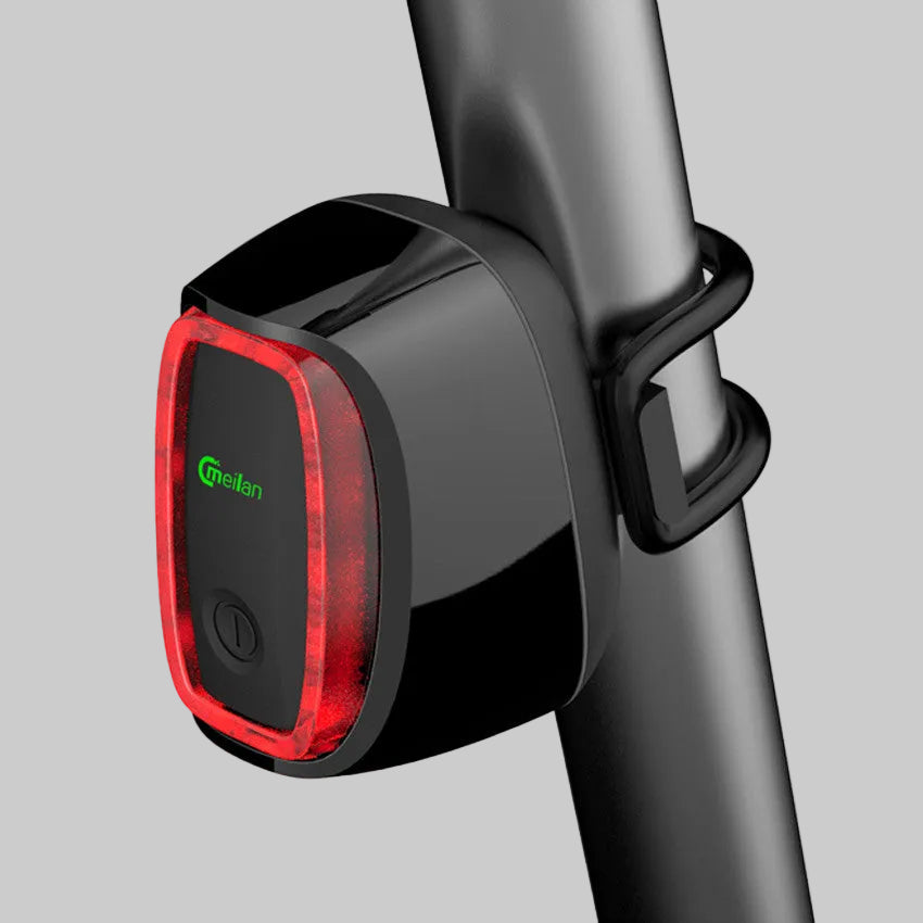 Feu arrière vélo LED rechargeable 7 modes étanche USB
