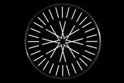 Bandes réfléchissantes vélo rayons sécurité visibilité nuit