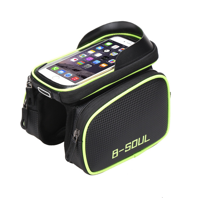 Sac téléphone vélo étanche support smartphone écran tactile guidon