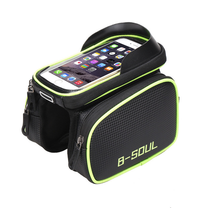 Sac téléphone vélo étanche support smartphone écran tactile guidon