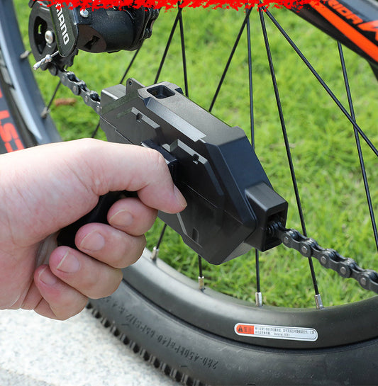 Nettoyeur chaîne vélo avec brosse intégrée
