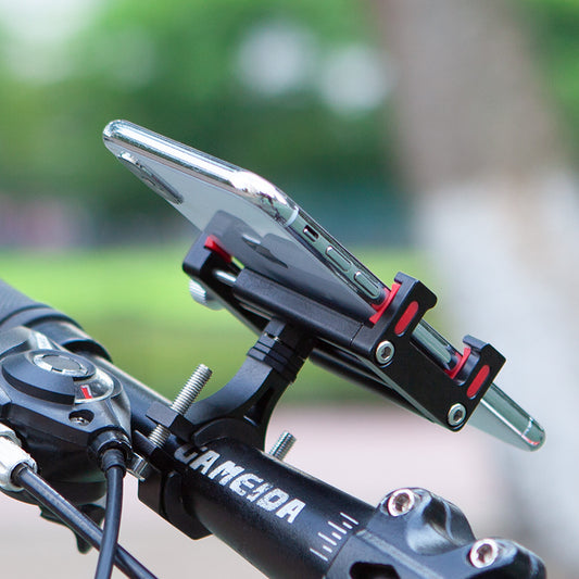 Support téléphone vélo aluminium guidon rotation 360 universel